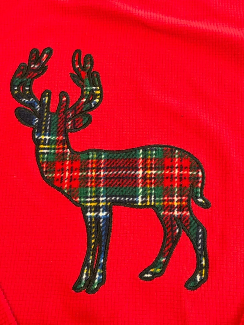 Eddie Bauer Women’s Small Red Plaid Reindeer Super Soft Pajama Set - Picture 7 of 8